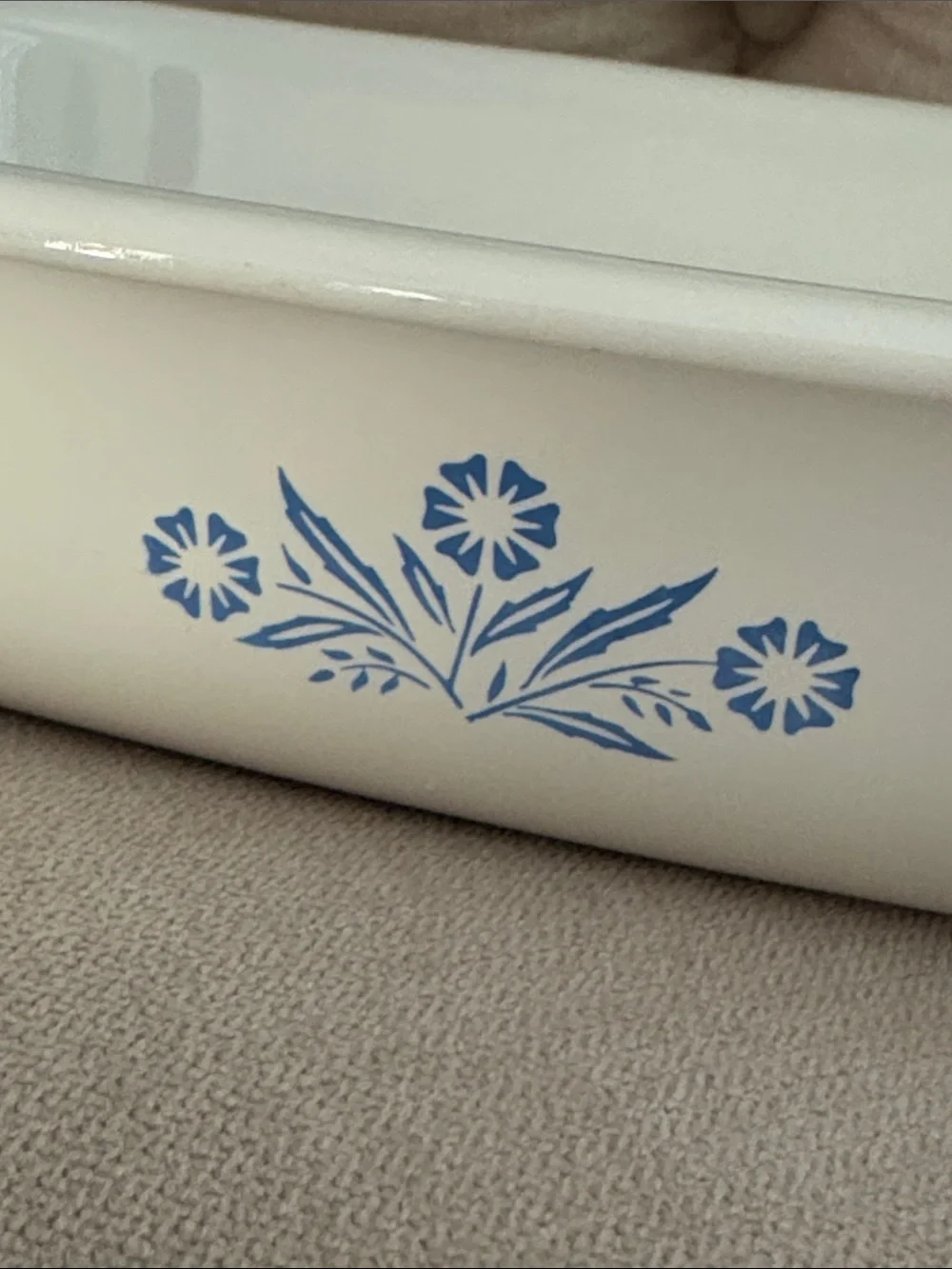Corningware P-21 Roaster - Blue Cornflower 13 x 9 x 2